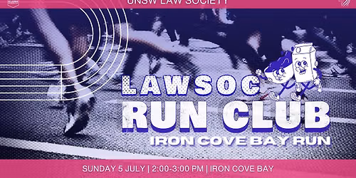 LAWSOC RUN CLUB | IRON COVE BAY RUN