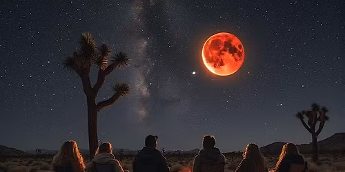 Full Blood Moon Lunar Eclipse Soundbath Overnighter in Joshua Tree