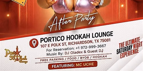 INDUSTREET NIGHT AT PORTICO HOOKAJH LOUNGE
