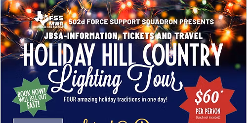 Holiday Hill Country Lighting Tour