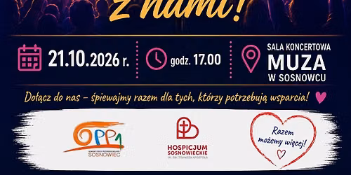 Koncert charytatywny Artystycznie dla Hospicjum pod patronatem Patronatem Prezydenta Miasta Sosnowca