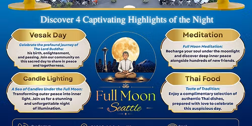 Outdoor Full Moon Meditation on Vesak Day