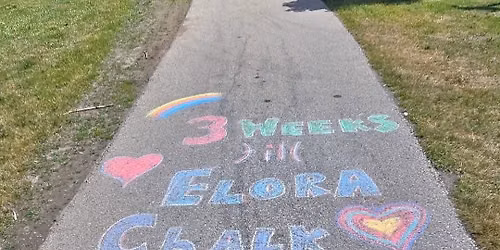 Elora Sidewalk Chalk Festival