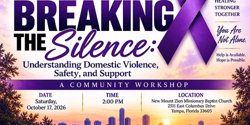 Breaking the Silence: Understanding Domestic Violence, Safety and Support