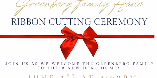 Greenberg Family Ribbon Cutting