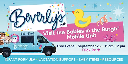 Babies in the Burgh Mobile Unit Stop-Frick Park