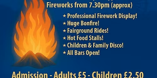 LWFC Bonfire Night Bonanza 