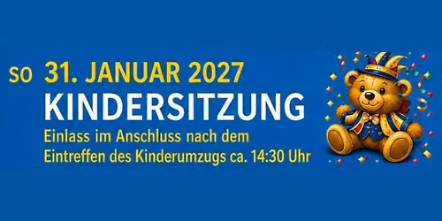 Jubil\u00e4ums-Kindersitzung