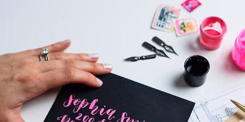 Modern Calligraphy for Beginners at Tarboush Cafe