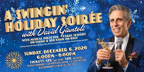 A Swingin' Holiday Soir\u00e9e with David Giuntoli