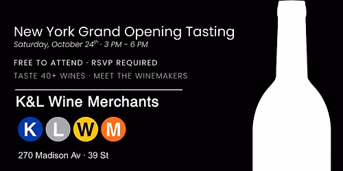 K&L New York Grand Opening Tasting