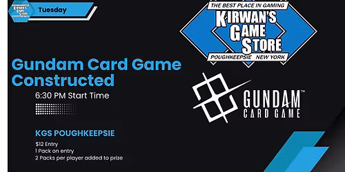 Gundam Card Game - Tuesday Locals