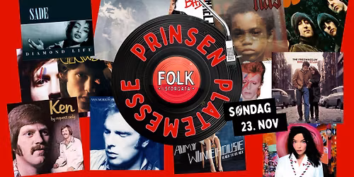 Prinsen Platemesse p\u00e5 Folk