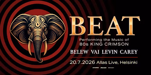 BEAT (USA), Allas Live, Helsinki 20.7.2026