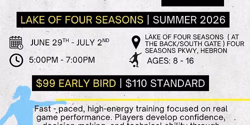 Seasons Soccer Community Skill Builder Camp 2026