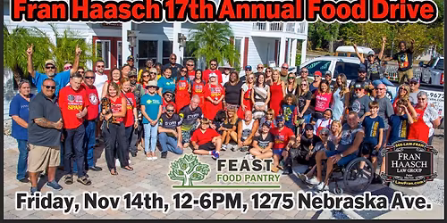 Fran Haasch 17th Annual Food Drive