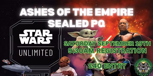 Ashes of the Empire PQ - Sealed