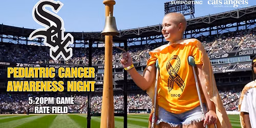 Chicago White Sox Pediatric Cancer Awareness Game \u26be\ufe0f\ud83c\udf97