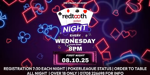 Crumpled Horn - RedTooth Poker Night