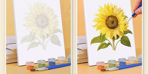 Sip & Paint: Mindful Paint by Numbers workshop for all