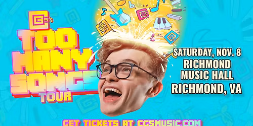 CG5 - Too Many Songs Tour at Richmond Music Hall 11\/8\/25