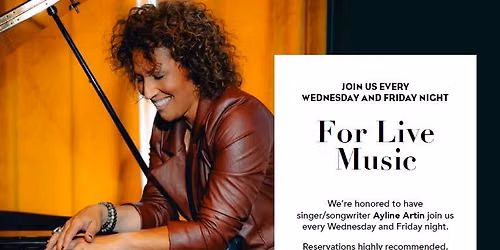 Live Music at Primo Italia with Ayline Artin