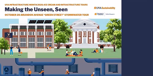 UVA Infrastructure Month: Brandon Avenue \u201cGreen Street\u201d Tour (Stormwater)