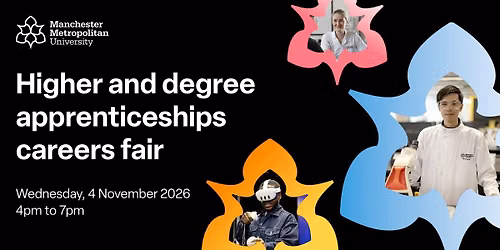 Higher and degree apprenticeships careers fair 2026