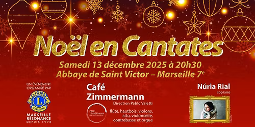 No\u00ebl en Cantates - Concert caritatif