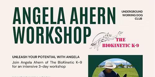 Angela Ahern, BioKinetic K-9 