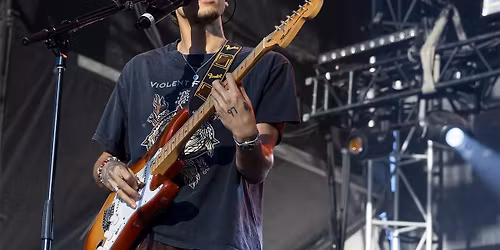 Dominic Fike at Asheville Yards Amphitheater