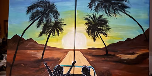 Date Night Couples Canvas