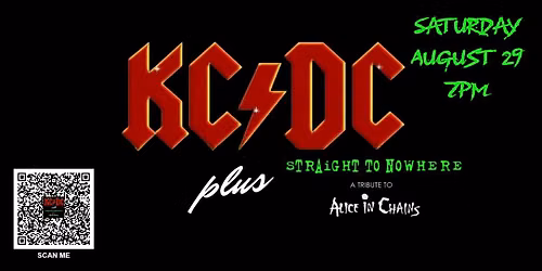 KC\/DC with STRAIGHT TO NOWHERE Tributes to AC\/DC & Alice in Chains LIVE at Aztec Shawnee Theater