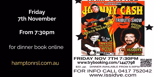 Johnny Cash - Tribute Show
