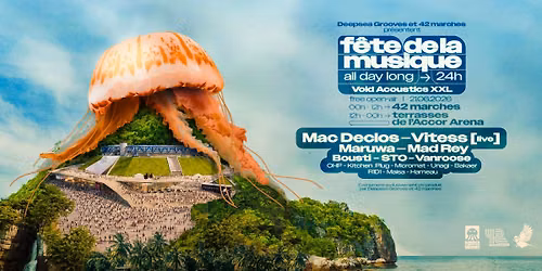 ALL DAY LONG + FREE OPEN AIR : Mac Declos, Vitess (live) & more