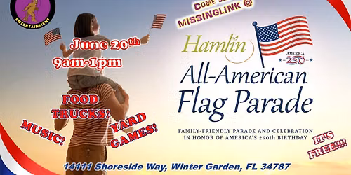 MissingLink @ Hamlin Flag Parade