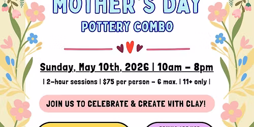 Mother\u2019s Day Pottery Combo 