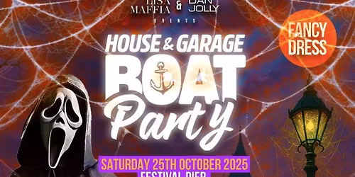 UK GARAGE HALLOWEEN BOAT PARTY