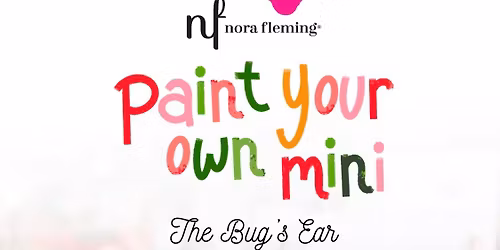 Paint Your Own Mini Nora Fleming