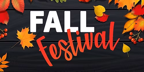 Fall Festival and Trunk or Treat