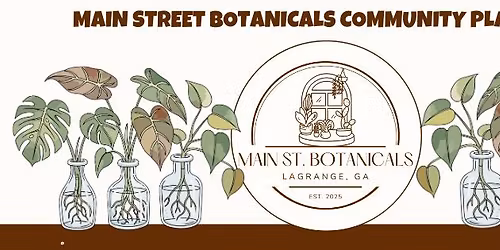 Main Street Botanicals Community Plant Swap