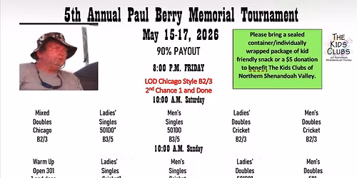 Paul Berry Memorial Tournament