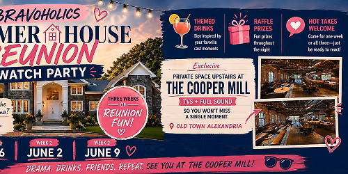 Bravoholics Summer House Reunion Watch Parties