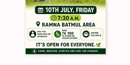 Int Yoga Day Follow up event