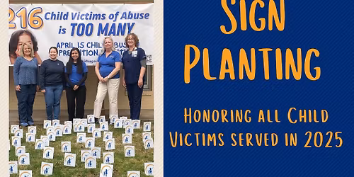 April Child Abuse Prevention Awareness Month - Kick Off