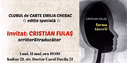 Clubul de carte Emilia Chebac - edi\u021bie special\u0103