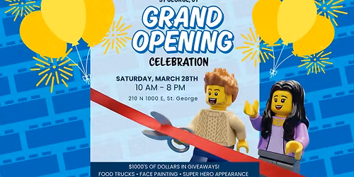 Bricks & Minifigs Grand Opening Celebration