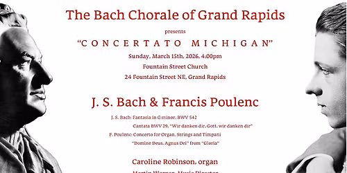 J.S. Bach and Francis Poulenc