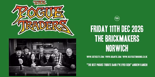 THE POGUE TRADERS - The finest tribute to The Pogues