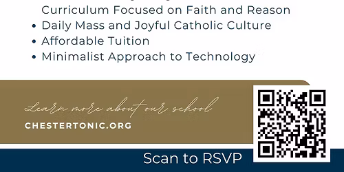 Chesterton Academy Info Night